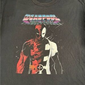 Deadpool‎ Back in Black Graphic T-Shirt XL